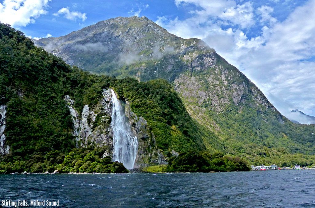 Stirling Falls, Milford Sound New Zealand