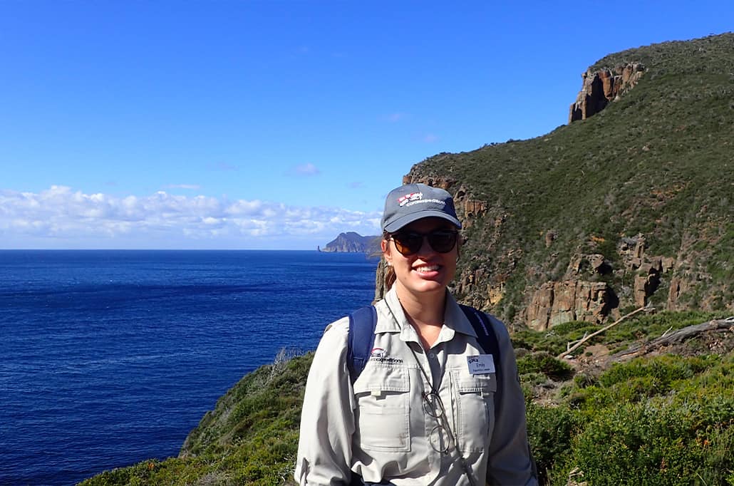 Emily Fosebery Expedition Leader Coral Expeditions