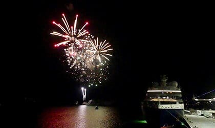 Fireworks at Hobart